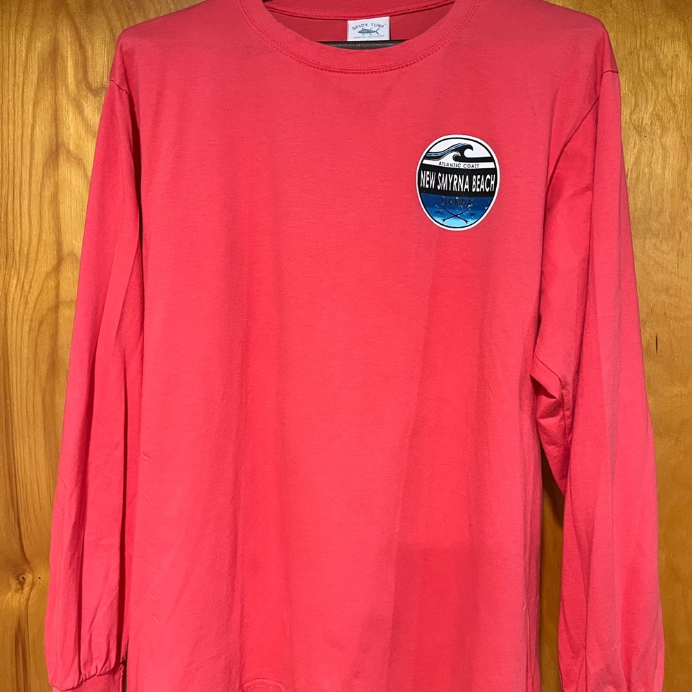 Long Sleeve Shirt with New Smyrna Beach Logo
